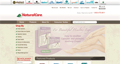 Desktop Screenshot of enaturalcare.com